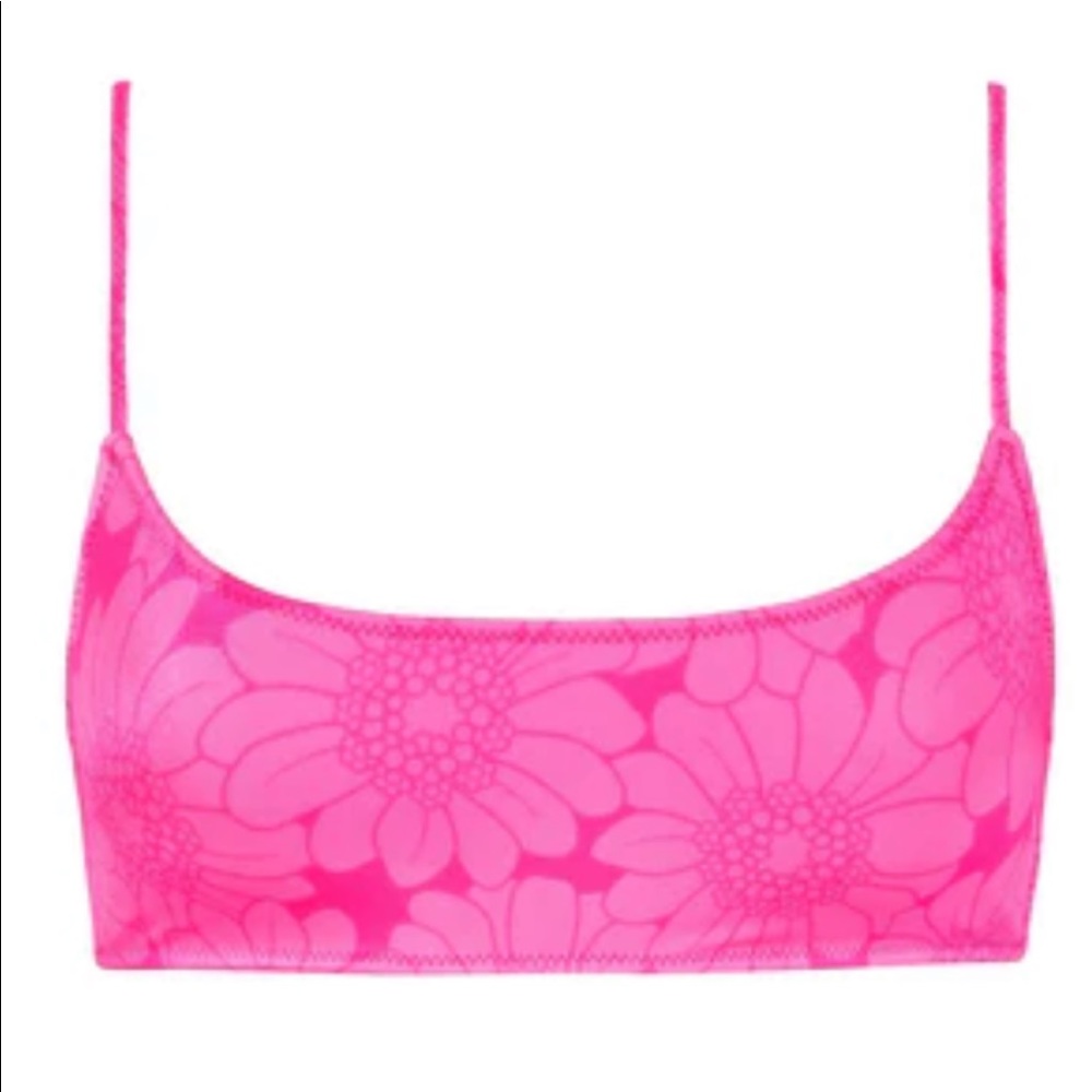 triangl mica pitaya floral bikini top